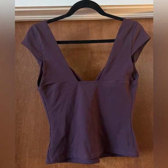 Intimatley Free People V-Neck Cap Sleeve Top - Picture 3 of 7